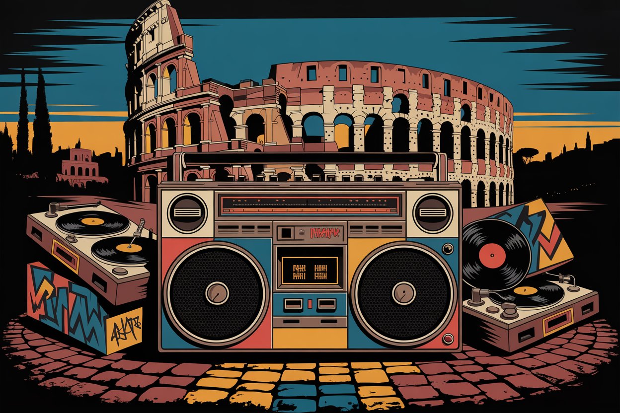 Hip Hop e Rap Romano - Immagine Copertina