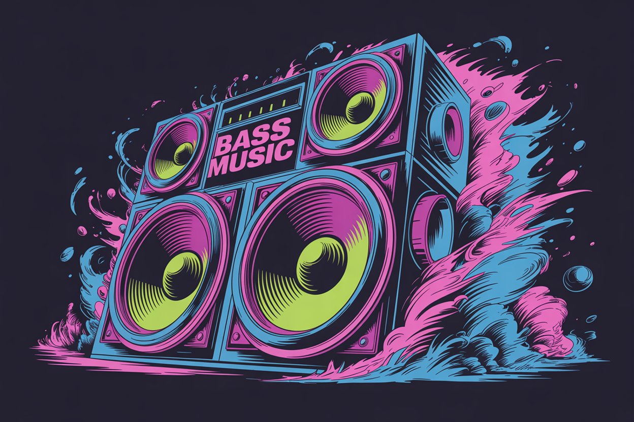 Bass Music - Musica Bass - Immagine di Copertina