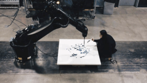 Sougwen Chung - Arte e Robot - Artista Digitale