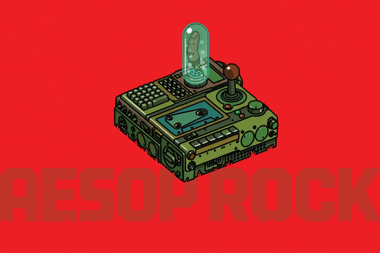 Aesop Rock- I Heard It's A Mess There Too - Album Hip Hop - Immagine di Copertina