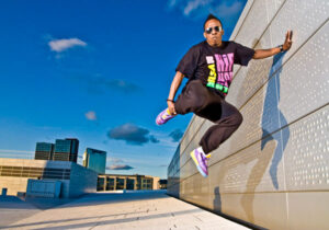 Buddha Stretch, leggendario coreografo hip-hop e fondatore dello stile Freestyle Hip-Hop