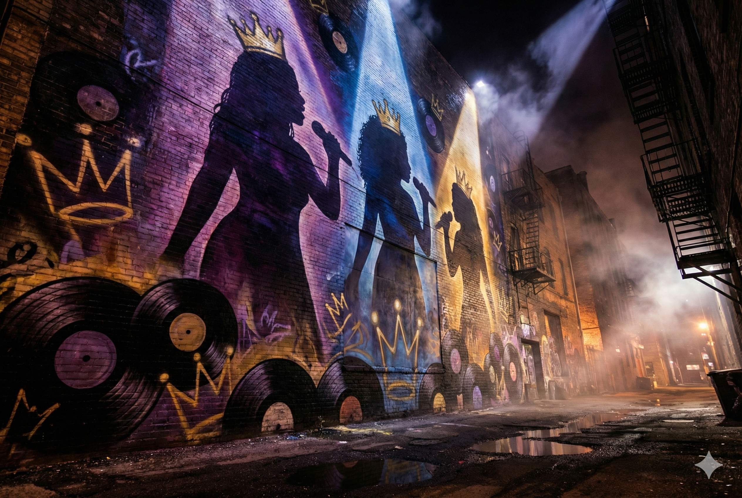 Regine Underground - Storia Hip Hop - Immagine di Copertina