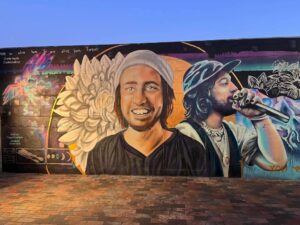 CharlestheFirst - Graffiti in onore della sua morte