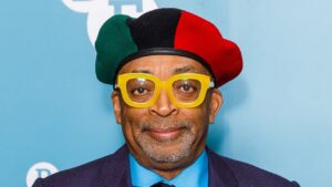 Spike Lee al British Film Institute di Londra durante una retrospettiva sulla sua filmografia