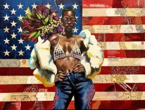 Mural One Nation di Cey Adams allo Smithsonian National Museum of African American History and Culture