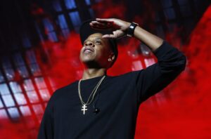 La copertina del visual album 4:44 di Jay-Z del 2017, disco di maturità e confessione personale