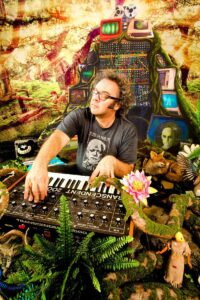 Ott live performance festival psybient, luci ambientali e mixer
