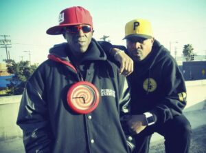 Chuck D e Flavor Flav dei Public Enemy in uno scatto di Piero F. Giunti