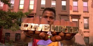 Boombox vintage stile anni '80, icona della cultura Hip Hop di strada