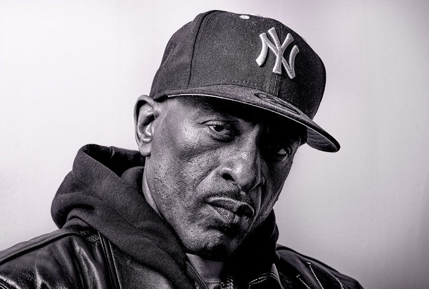 Rakim, God MC, ritratto ufficiale — uno dei MC più influenti nella storia dell'Hip Hop
