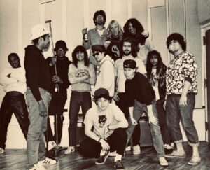 Run-DMC, Beastie Boys e Slayer fotografati negli studi Def Jam