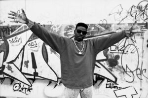 Schoolly D, rapper di West Philadelphia affiliato ai Park Side Killas citati nel brano P.S.K.