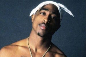 Tupac Shakur 2Pac, foto storica da pubblicazione Hip Hop americana