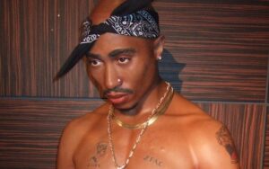 Foto di Tupac Shakur 2Pac, MC e attore americano anni '90