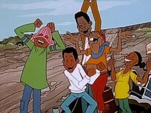 Personaggi di Fat Albert and the Cosby Kids: Fat Albert, Rudy, Weird Harold e gli altri della gang