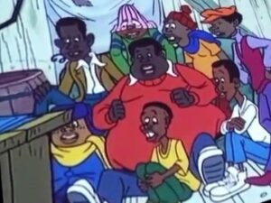 Fat Albert and the Cosby Kids, immagine promozionale della serie CBS anni 70