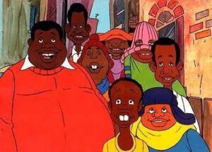 Fat Albert, il protagonista del cartoon CBS, riconoscibile per il cappello rosso e la corporatura imponente
