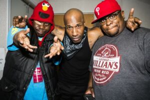 Foto di gruppo dei Geto Boys, pionieri del Gangsta Rap di Houston
