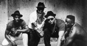 I Geto Boys nella formazione a quattro membri degli esordi, prima dell'album Making Trouble del 1988