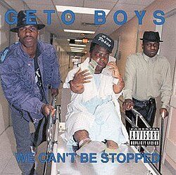 Copertina dell'album We Can't Be Stopped dei Geto Boys, pubblicato nel 1991